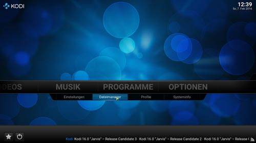 kodi dateimanager